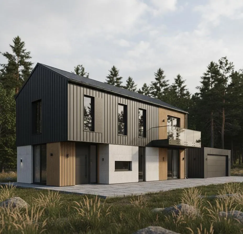 Проект Двухэтажный дом 10 на 14, 147 м2